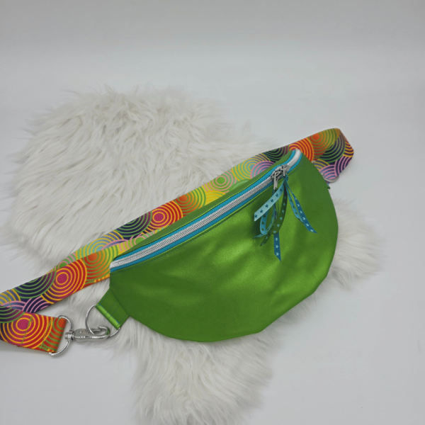 Gürteltasche - Grün - Kunstleder